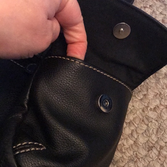 Croft & Barrow Small black tote - Picture 2 of 9